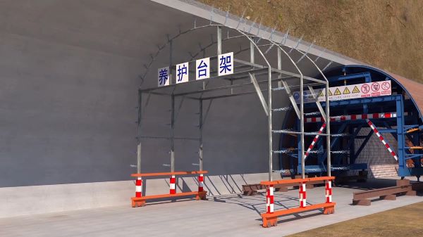 平桥区隧道施工动画制作公司 - 隧道施工工艺和施工方法 - 隧道施工汇报动画视频 - bim 工程施工动画